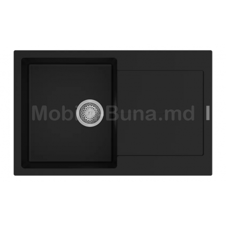 Кухонная гранитная мойка Navio 79x50 Antracit Fabiano